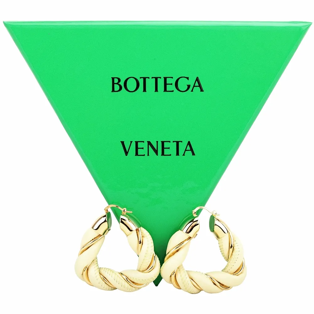 BOTTEGA VENETA TWIST 經典編織羊皮扭結手提包(橘色) 歷史價格詳細信息