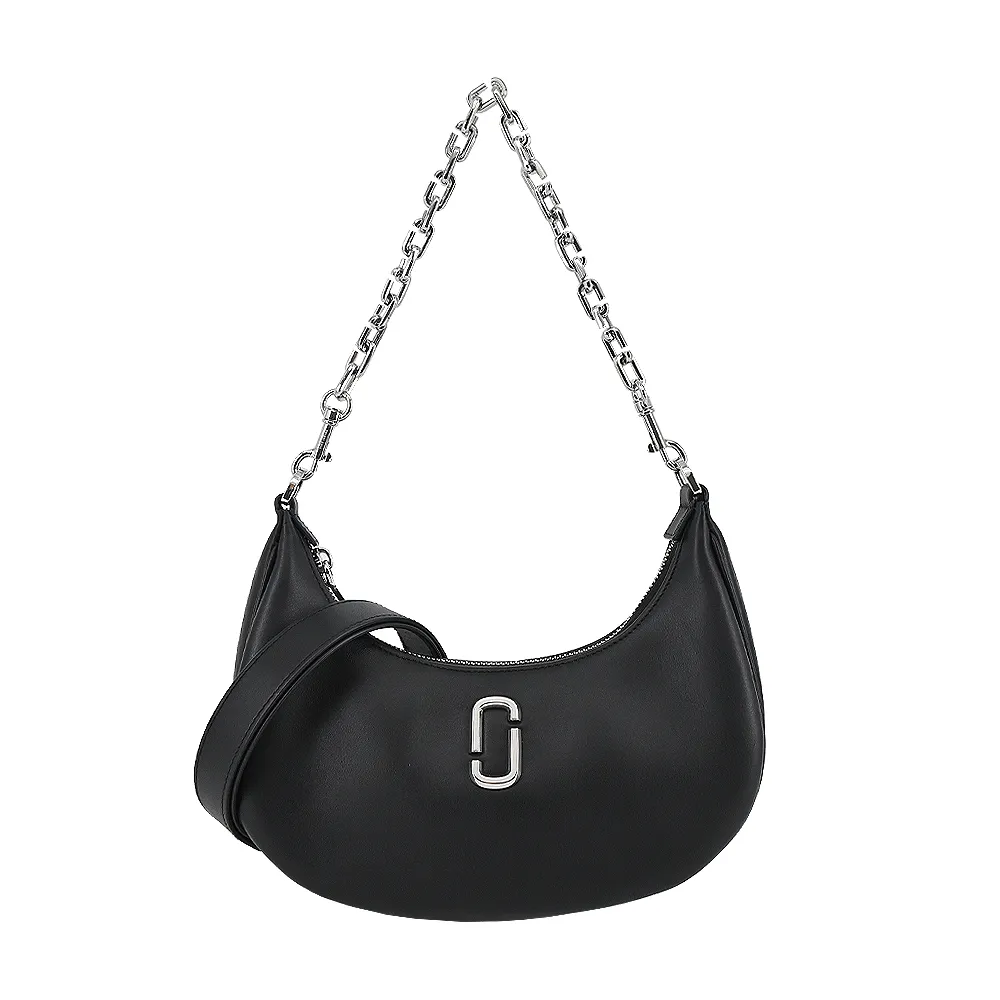 MARC JACOBS THE RHINESTONE 拉鍊水鑽鍊帶肩背包-銀色 歷史價格詳細信息