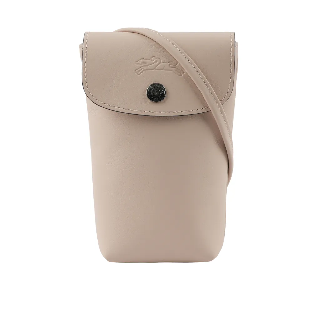 LONGCHAMP Le Pliage Xtra 小牛皮斜背手機包(斑鳩灰) 34178 987 P55 歷史價格詳細信息