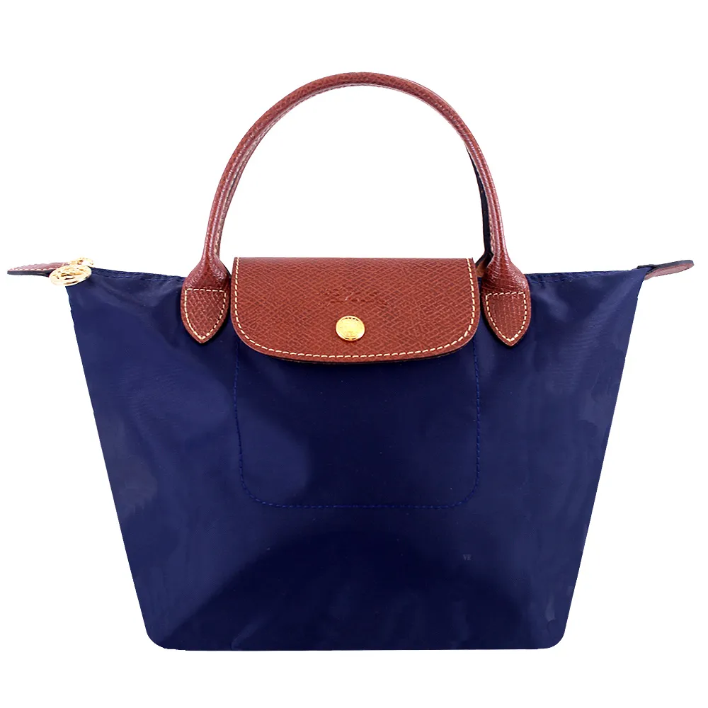 LONGCHAMP LE PLIAGE 藍再生尼龍布折疊後背包 歷史價格詳細信息