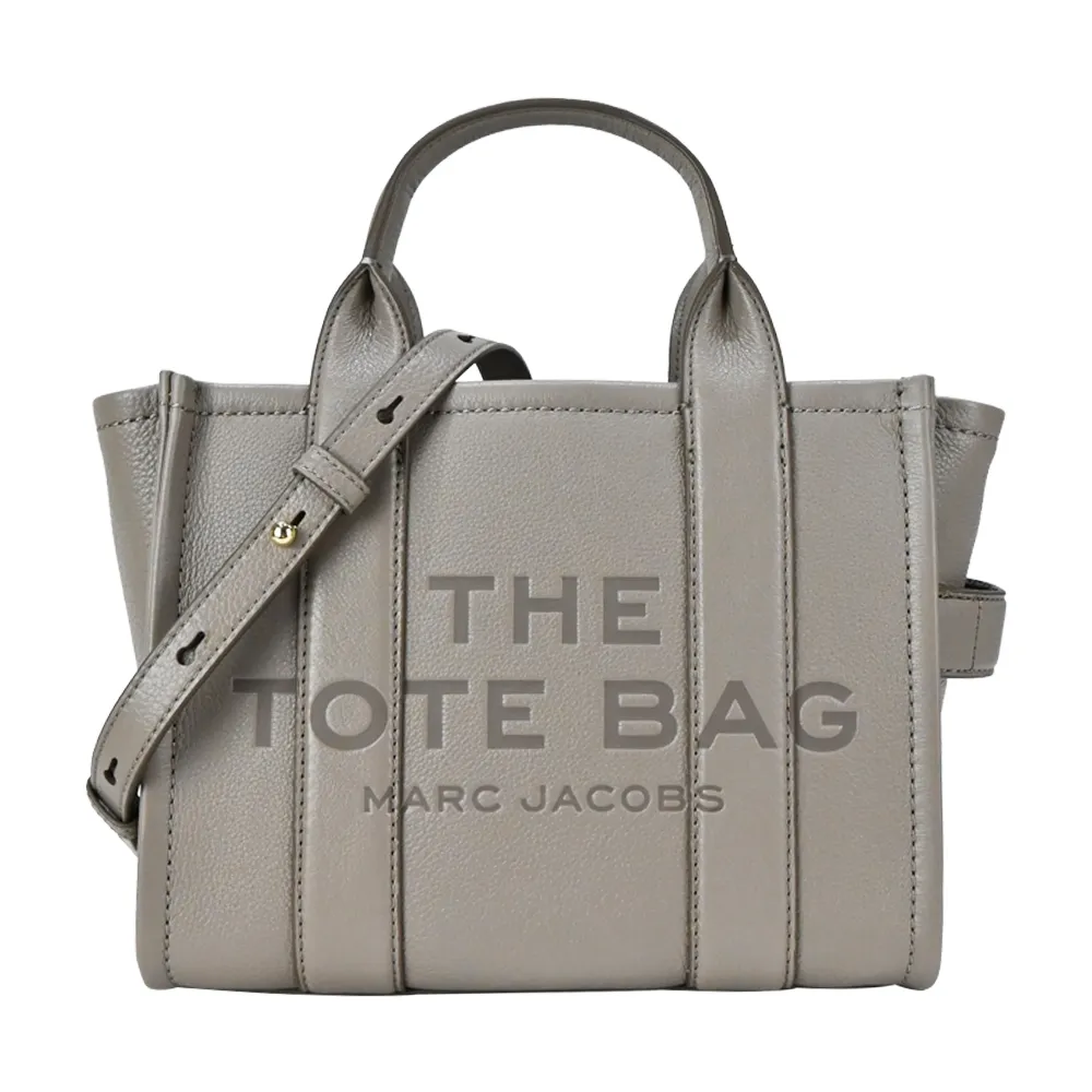 MARC JACOBS MJ THE LEATHER MINI TOTE 皮革兩用托特包-迷你/棕 歷史價格詳細信息