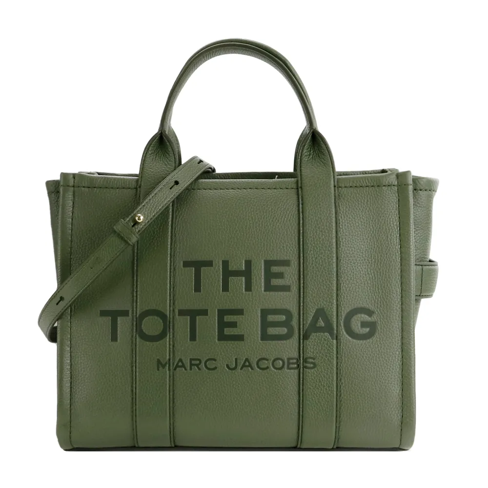 MARC JACOBS The Leather TOTE 皮革兩用托特包-小/黑 歷史價格詳細信息