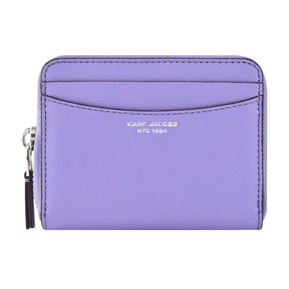 MARC JACOBS MJ THE SLIM 84鱷魚壓紋拉鍊卡片零錢包-黑 歷史價格詳細信息