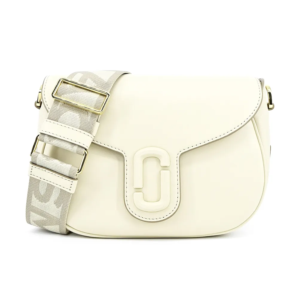 MARC JACOBS THE J MARC SADDLE 牛皮磁扣翻蓋斜背馬鞍包-小/黑 歷史價格詳細信息