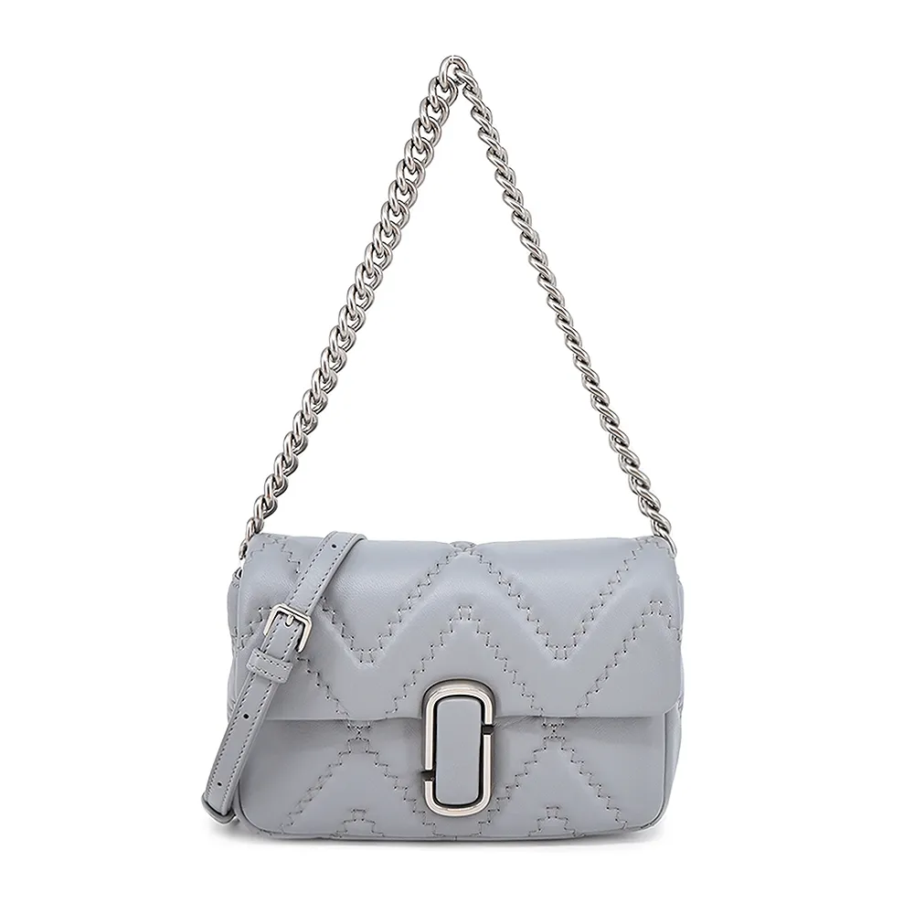 MARC JACOBS THE J MARC 縫線小羊皮翻蓋迷你二用包(黑色) 2S3HSH016H03 001 歷史價格詳細信息