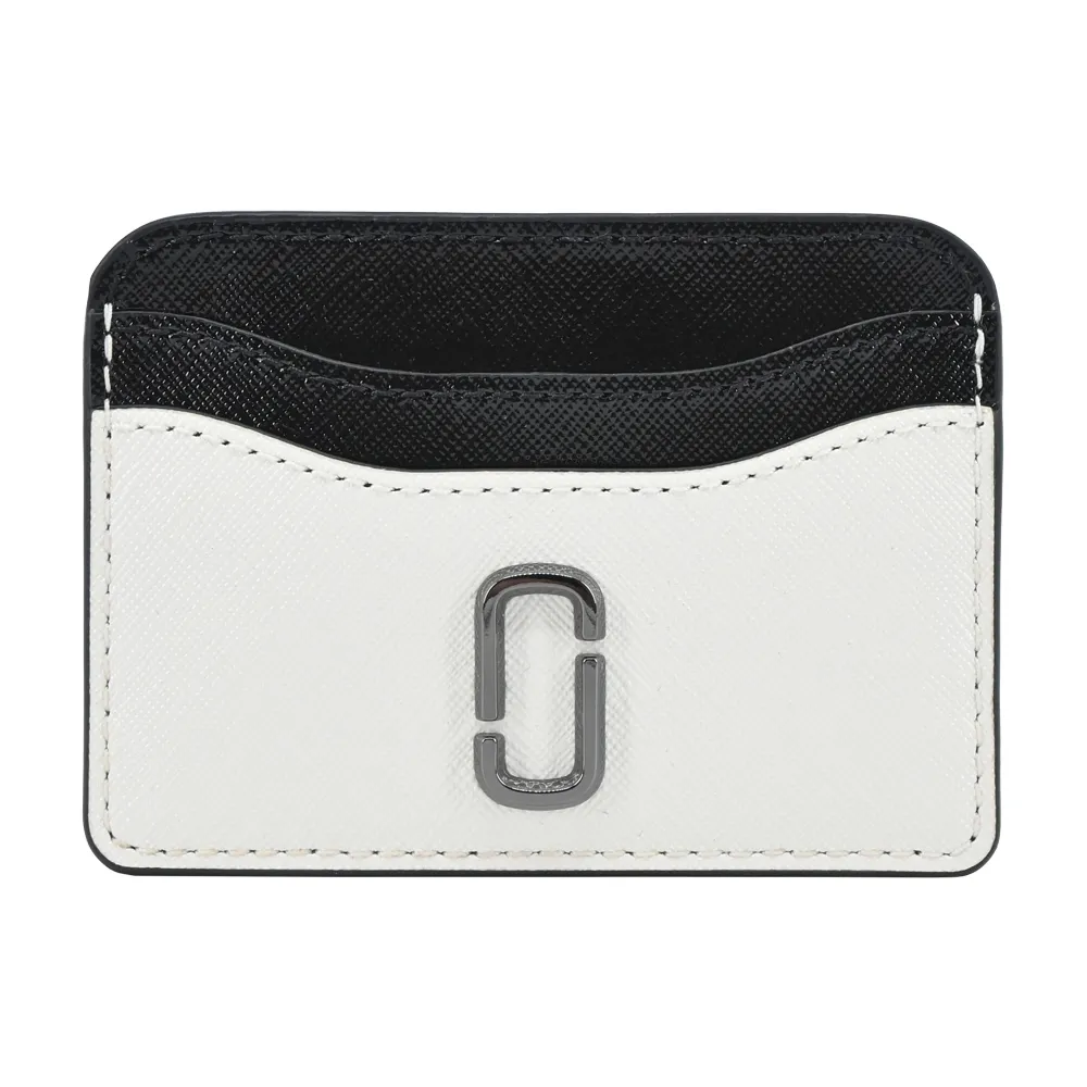 MARC JACOBS THE SNAPSHOT 撞色名片/卡片夾-黑米 歷史價格詳細信息