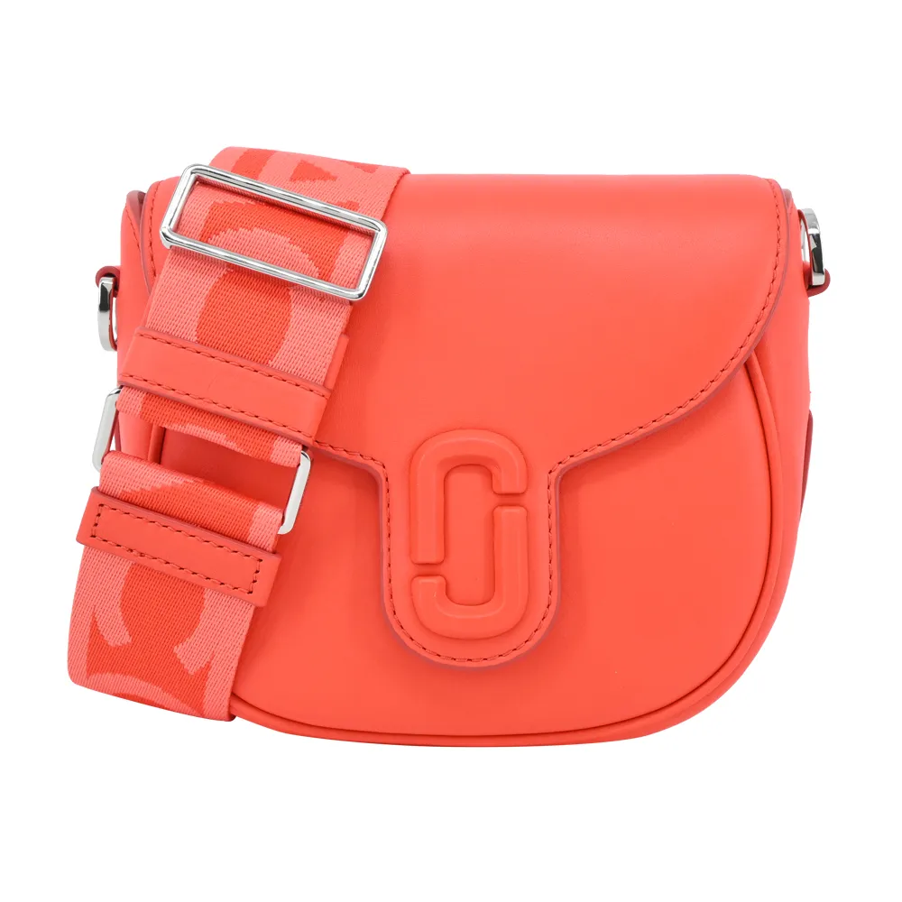 MARC JACOBS THE J MARC SADDLE 牛皮磁扣翻蓋斜背馬鞍包-小/黑 歷史價格詳細信息