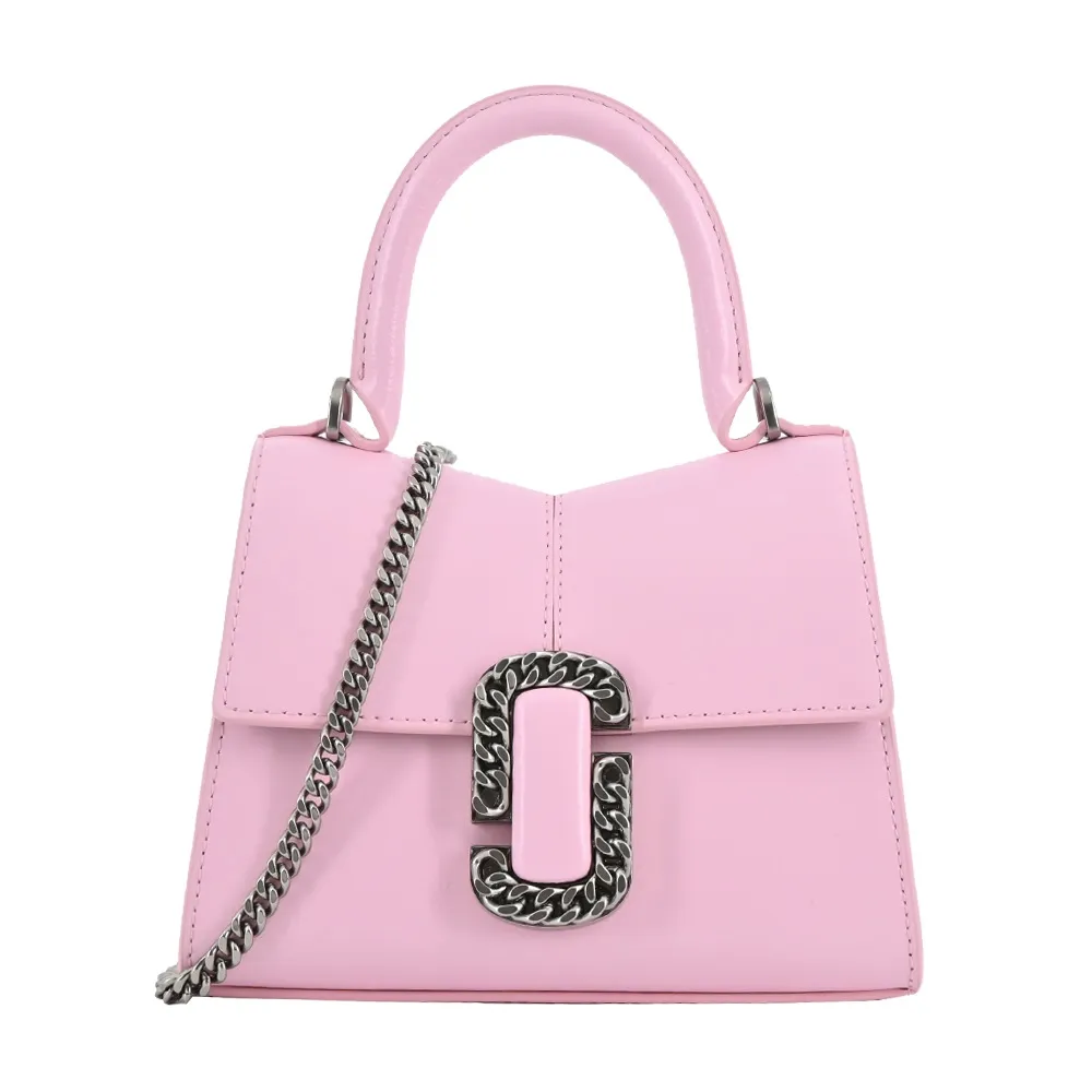 MARC JACOBS ST MARC牛皮翻蓋手提/斜背包-小/黑 歷史價格詳細信息