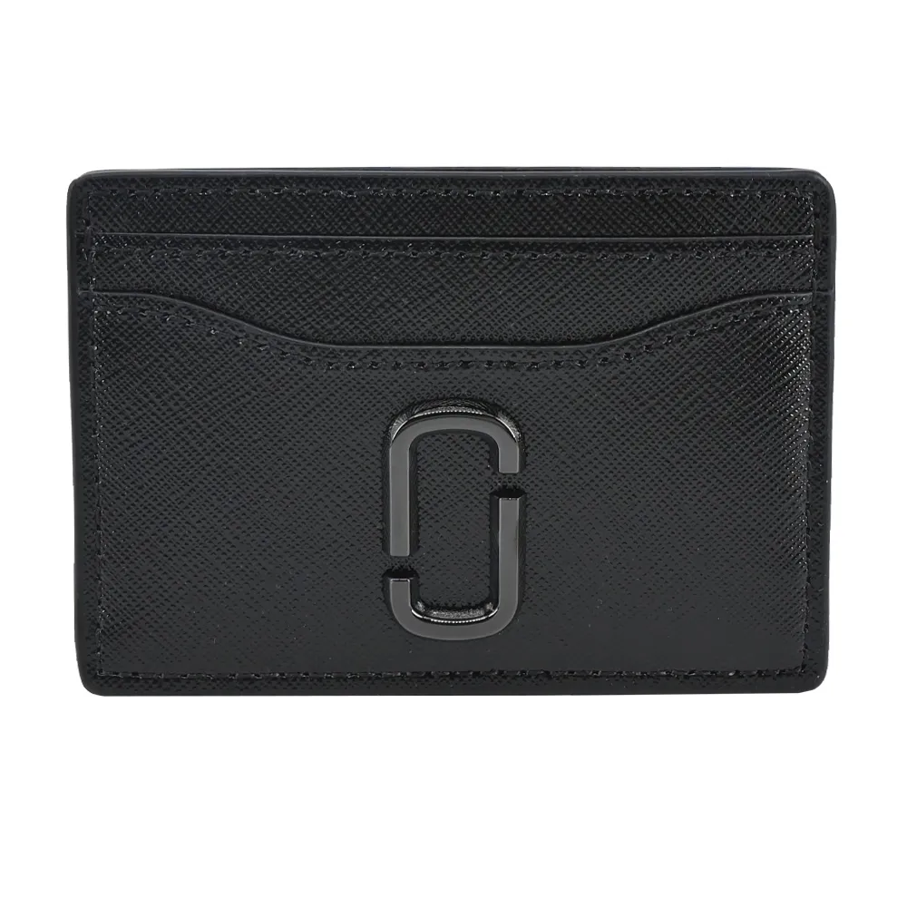 MARC JACOBS THE UTILITY SNAPSHOT 防刮對開薄款拉鍊短夾-黑 歷史價格詳細信息