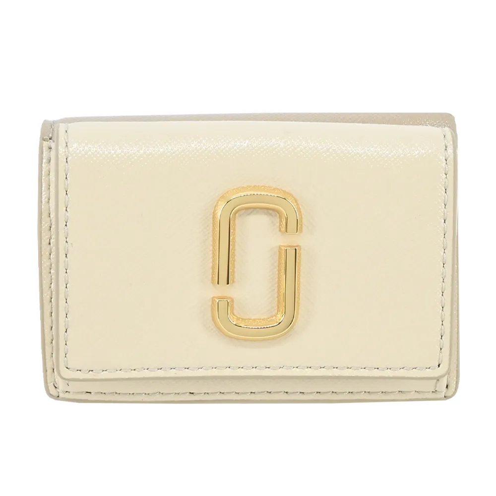 MARC JACOBS THE UTILITY SNAPSHOT 防刮對開薄款拉鍊短夾-黑 歷史價格詳細信息