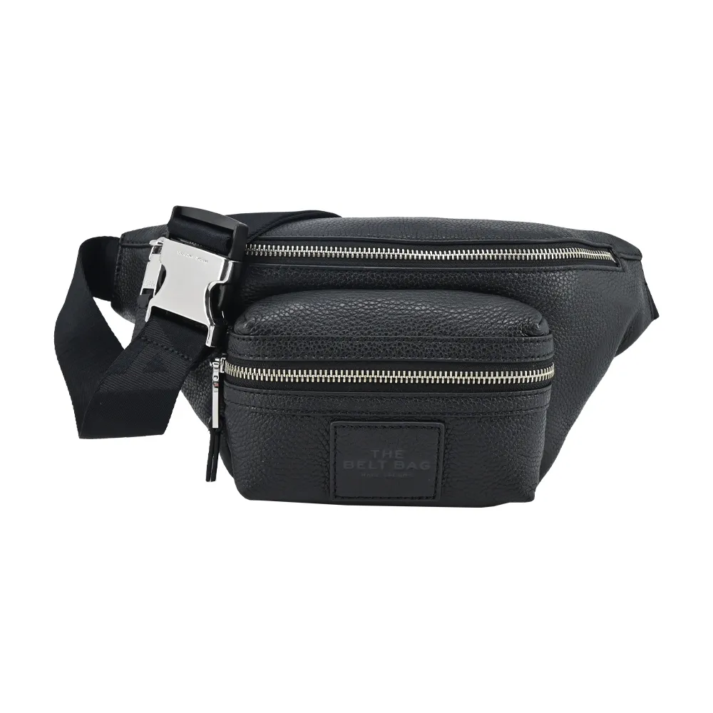 MARC JACOBS 荔枝紋拉鍊暗層磁吸釦翻蓋斜背包-煙燻棕 歷史價格詳細信息