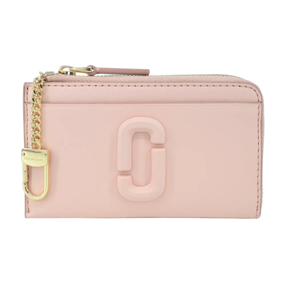 MARC JACOBS J MARC平滑皮革拉鍊卡片零錢包-駝色 歷史價格詳細信息