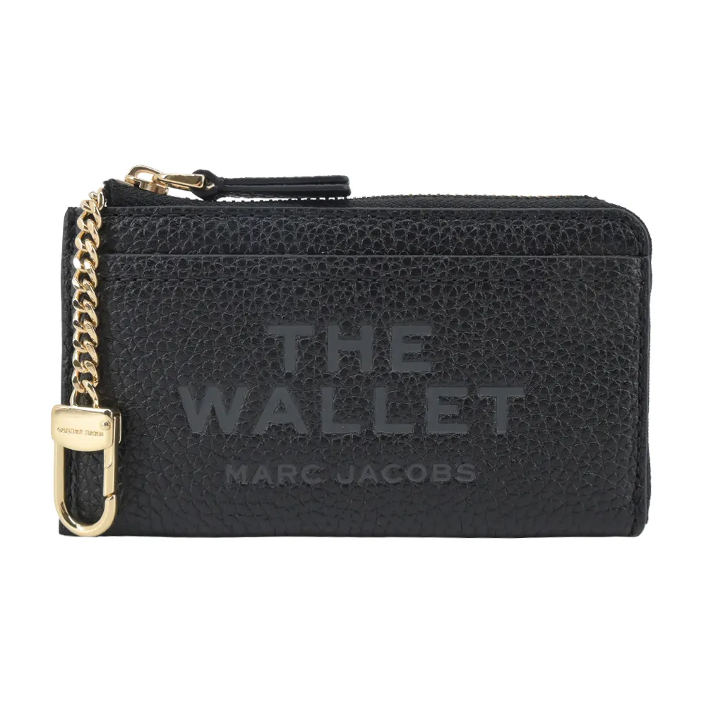 MARC JACOBS THE LEATHER 荔枝紋拉鍊手掛長夾-棕 歷史價格詳細信息