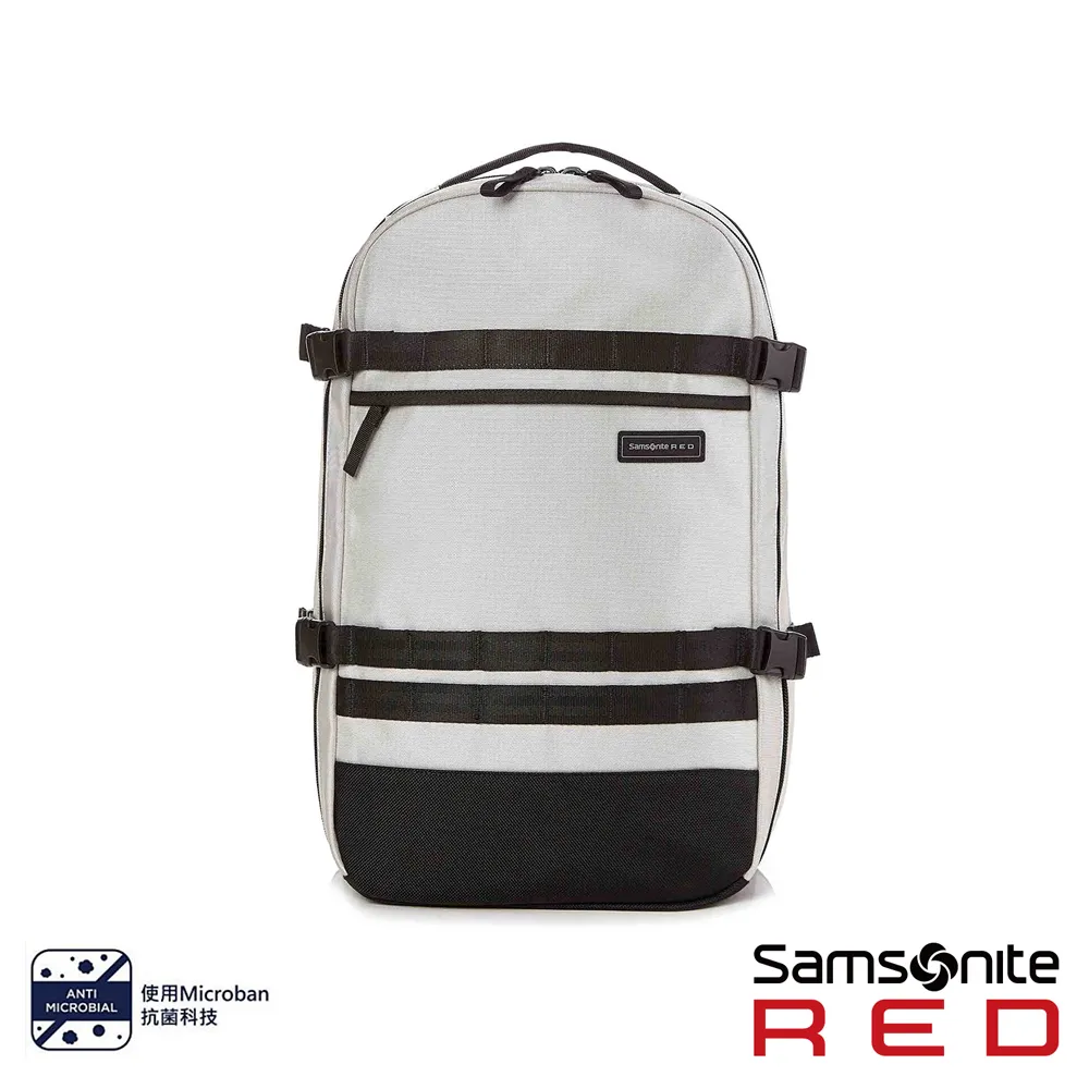 Samsonite RED GANNERS 簡約輕量織帶抗菌筆電後背包 15.6吋 (淺灰色) 歷史價格詳細信息