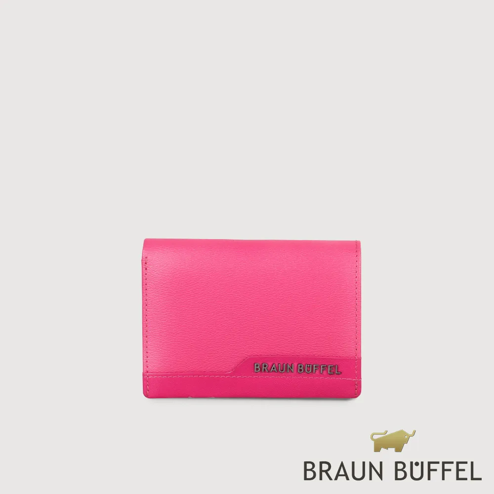 【BRAUN BUFFEL 德國小金牛】台灣總代理 黎明 名片夾-亮粉紅色/ BF822-141-LP 價格比較,價格查詢,歷史價格詳細信息