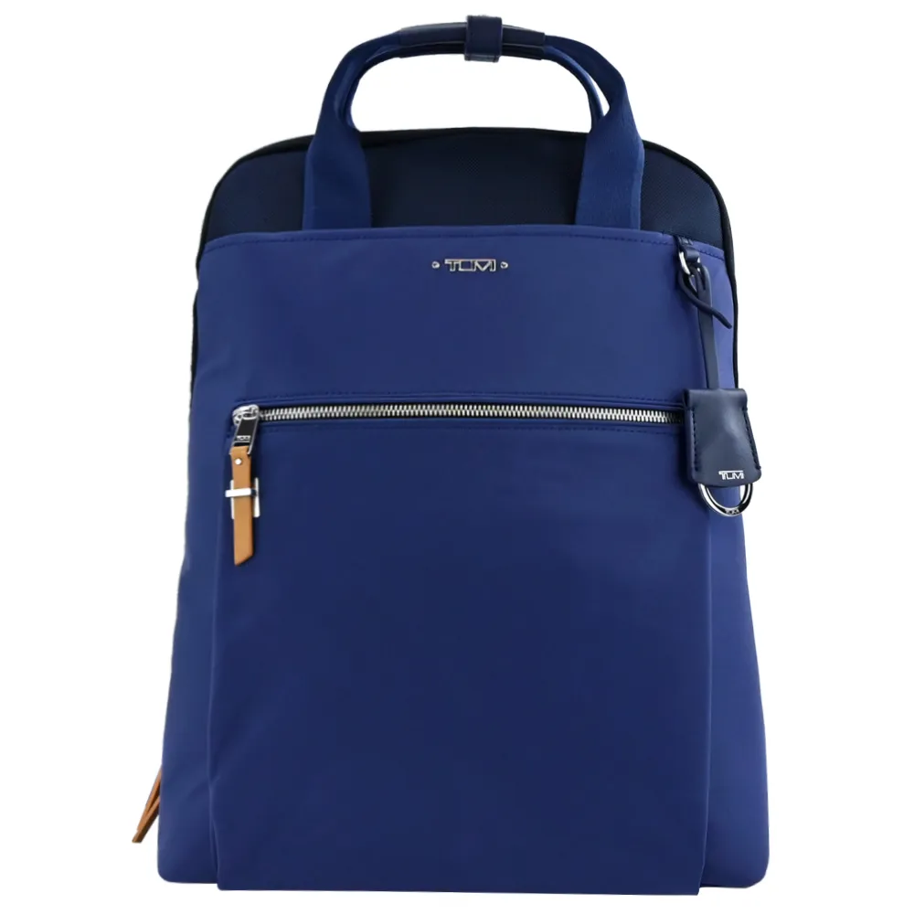 TUMI VOYAGEUR系列尼龍前口袋14吋筆電後背包(黑) 歷史價格詳細信息