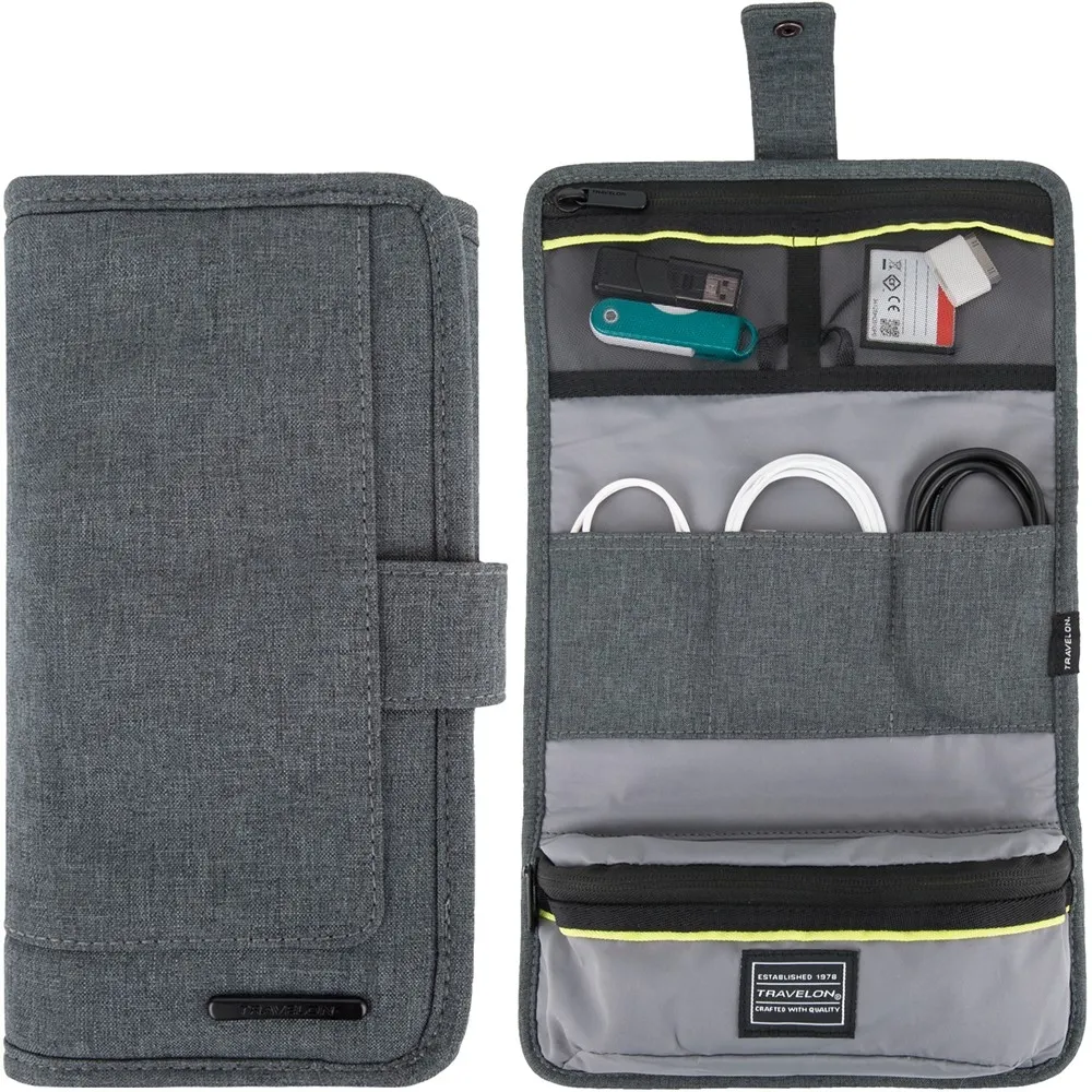 TRAVELON Urban四層防盜斜背包(黑) 歷史價格詳細信息