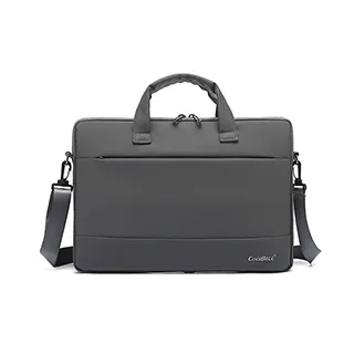 15.6吋 商務跳色車線手提斜背筆電包 電腦包(CL270)-灰 歷史價格詳細信息