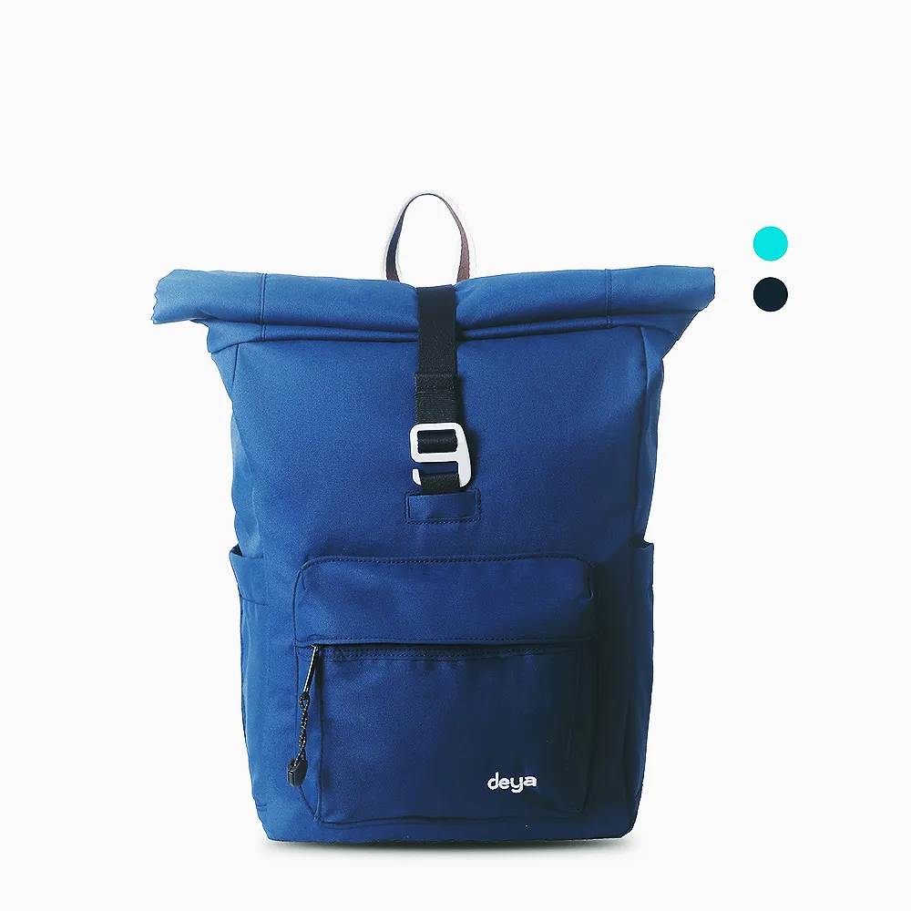 deya 海洋回收捲式三用側肩包(小)-深藍色 歷史價格詳細信息