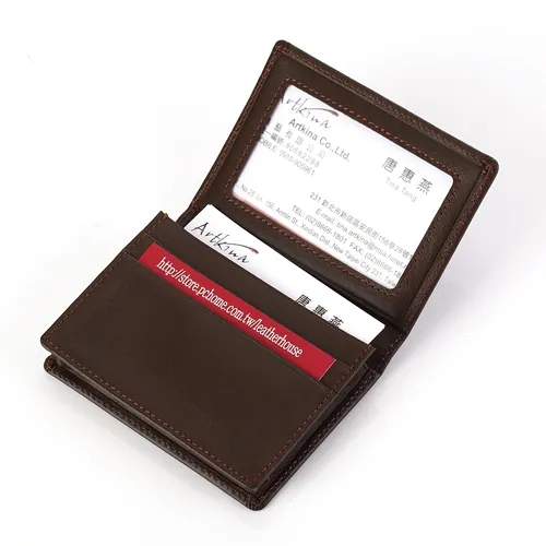 Artkina 時尚牛皮名片夾-咖啡 歷史價格詳細信息