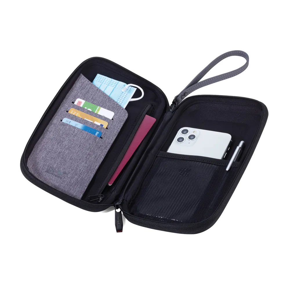 【TROIKA】RFID 個資防盜硬殼卡夾零錢夾-黑 歷史價格詳細信息