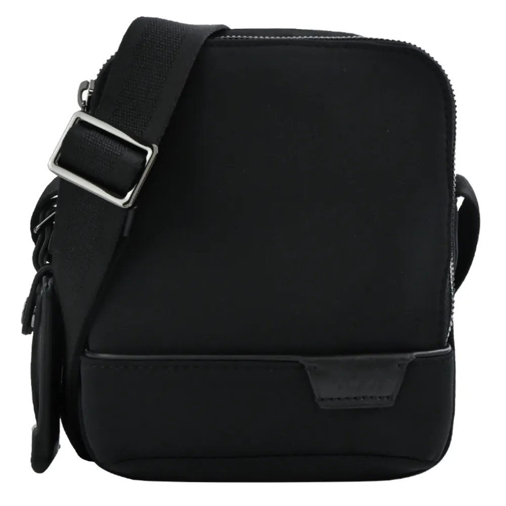 TUMI HARRISON GREGORY系列尼龍拼接皮革雙層單肩包(石墨灰) 歷史價格詳細信息