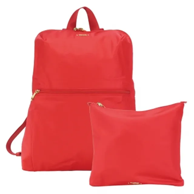 TUMI  VOYAGEUR 尼龍簡約摺疊手提旅行袋-夕陽紅 歷史價格詳細信息