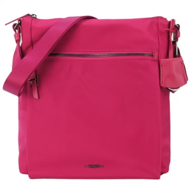 TUMI  VOYAGEUR 尼龍簡約摺疊手提旅行袋-夕陽紅 歷史價格詳細信息