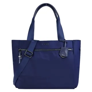 TUMI VOYAGEUR TOTE系列尼龍12吋筆電前口袋兩用托特包(午夜藍X黑) 歷史價格詳細信息