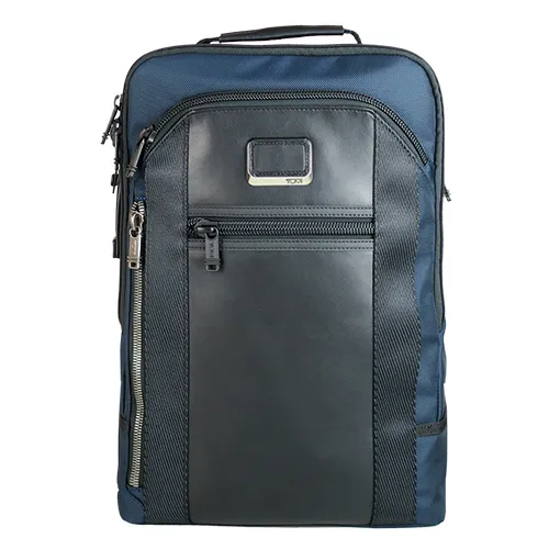TUMI Alpha Bravo Davis 尼龍拼接雙層後背包(適用15吋筆電)-海軍藍 歷史價格詳細信息