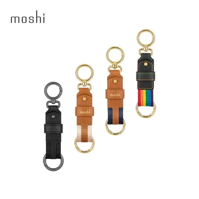 Moshi key ring 勾扣皮革織帶鑰匙 歷史價格詳細信息