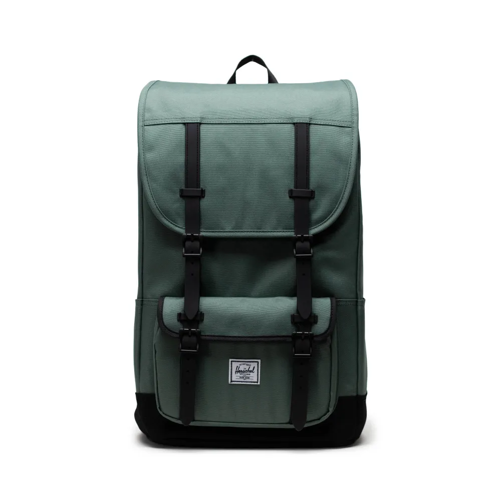 【Herschel】Little America後背包 15吋筆電 重磅帆布 大容量 拉鍊收納 25L - 典雅白 歷史價格詳細信息