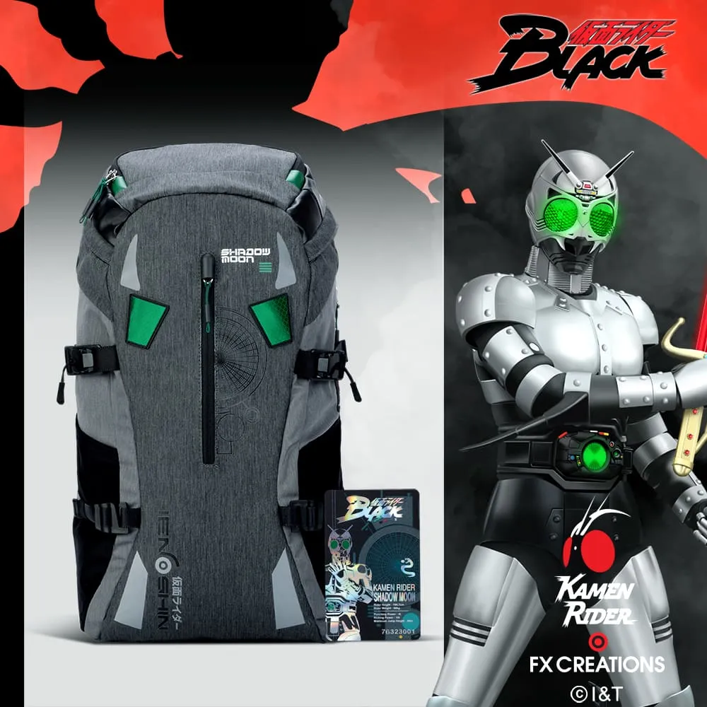 【假面騎士】SHADOW MOON 影月 單肩背包 #灰 KMR76327-45 歷史價格詳細信息
