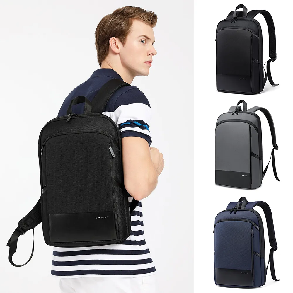 後背包 多隔層背包 15.6吋筆電背包 有行李鬆緊扣帶 商務背包 外置USB充電孔 可固定在行李箱 公事包 旅行電腦包 歷史價格詳細信息