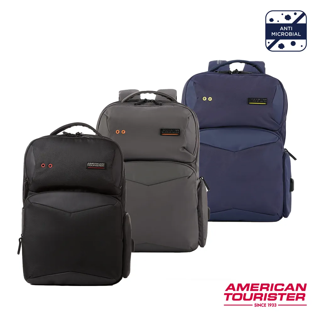 【AMERICAN TOURISTER 美國旅行者】Zork 2.0 減壓抗菌輕量多口袋筆電後背包14吋(多色可選) 歷史價格詳細信息