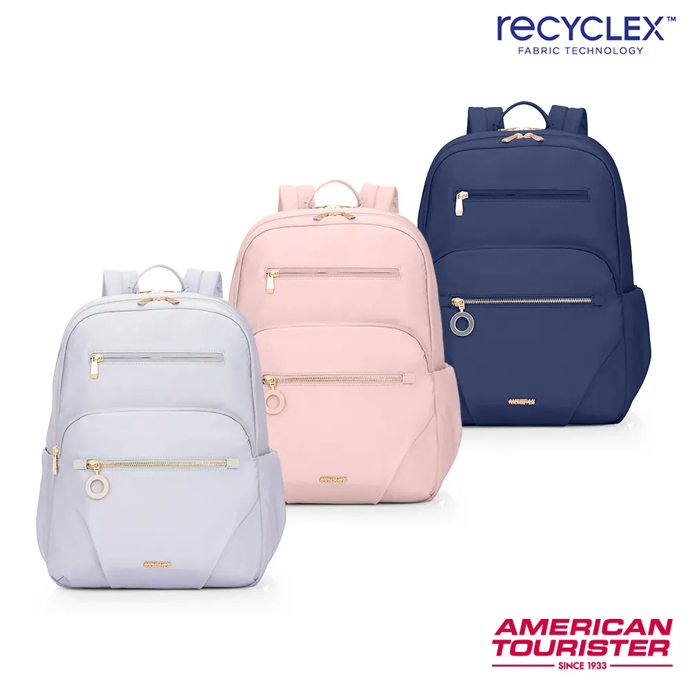 AMERICAN TOURISTER 美國旅行者 ALIZEE DAY 日常休閒抗菌女性筆電後背包14吋(多色可選) 歷史價格詳細信息