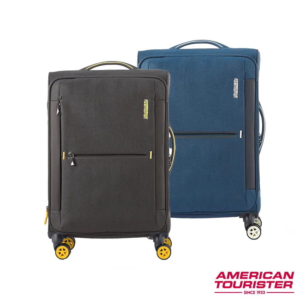 AMERICAN TOURISTER 美國旅行者 25吋Frontec 1/9可擴充抗菌避震飛機輪PC硬殼行李箱(多色可選) 歷史價格詳細信息