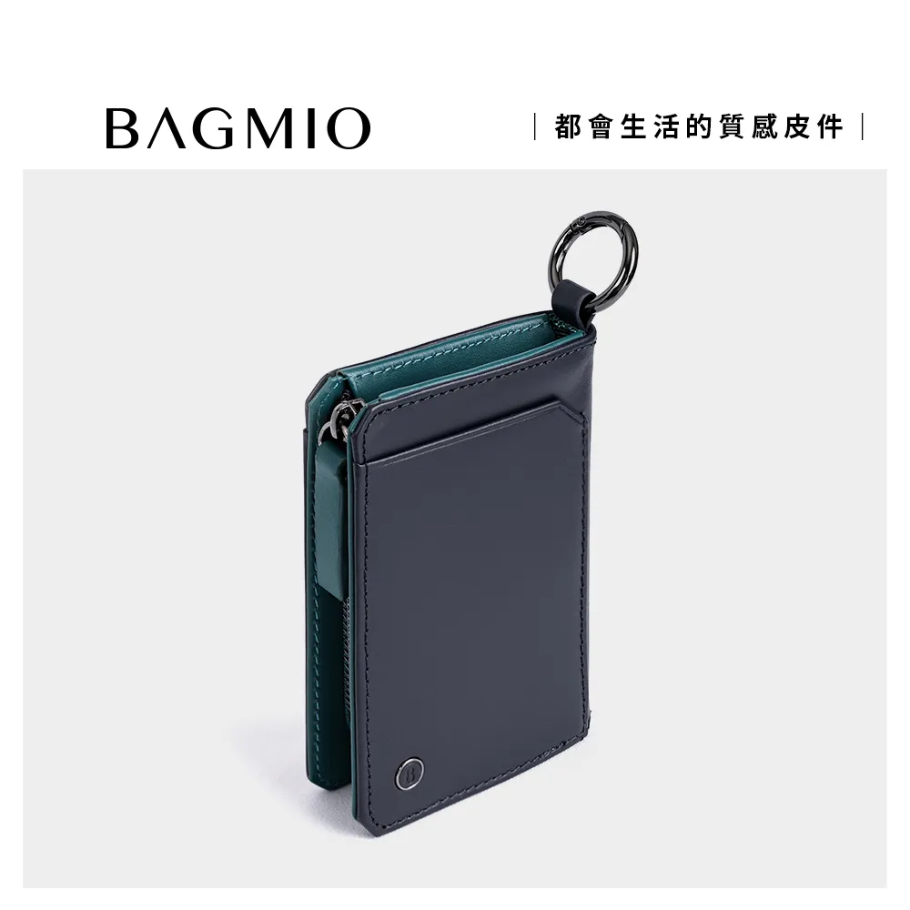 BAGMIO 雙色牛皮6卡短夾- 灰黑 歷史價格詳細信息