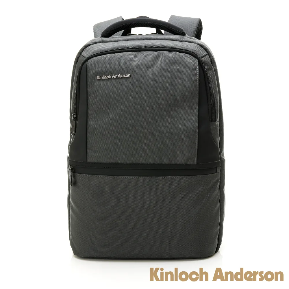 【Kinloch Anderson】菁英姿態 極簡造型大容量前袋拉鍊後背包-黑色 歷史價格詳細信息