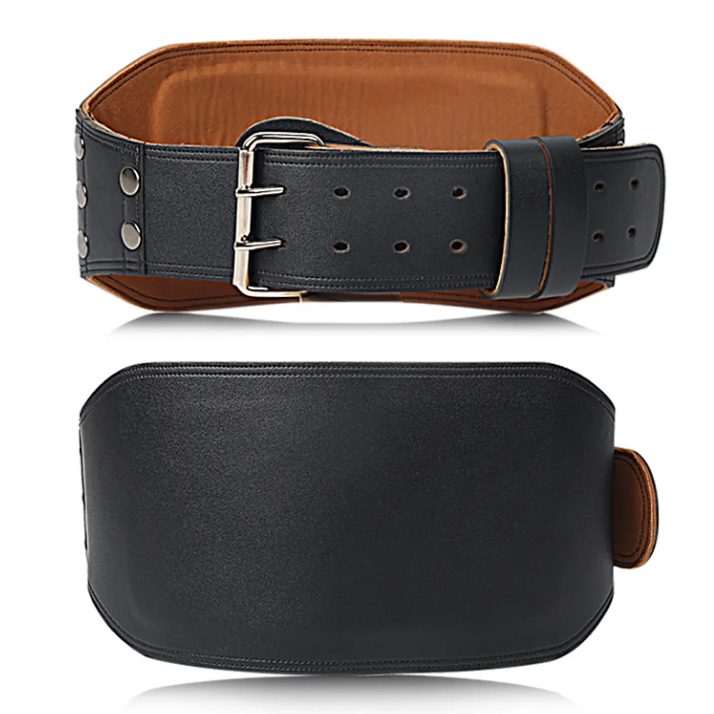 PU運動健身腰帶力量舉重腰帶男女通用硬拉深蹲負重訓練運動護腰 歷史價格詳細信息