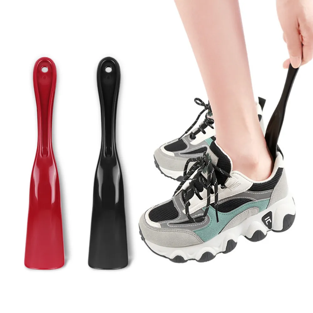 塑料鞋拔子加長穿鞋器提鞋器鞋扒子老人孕婦穿鞋不彎腰鞋抽(大號（36g）) 015-00925 歷史價格詳細信息