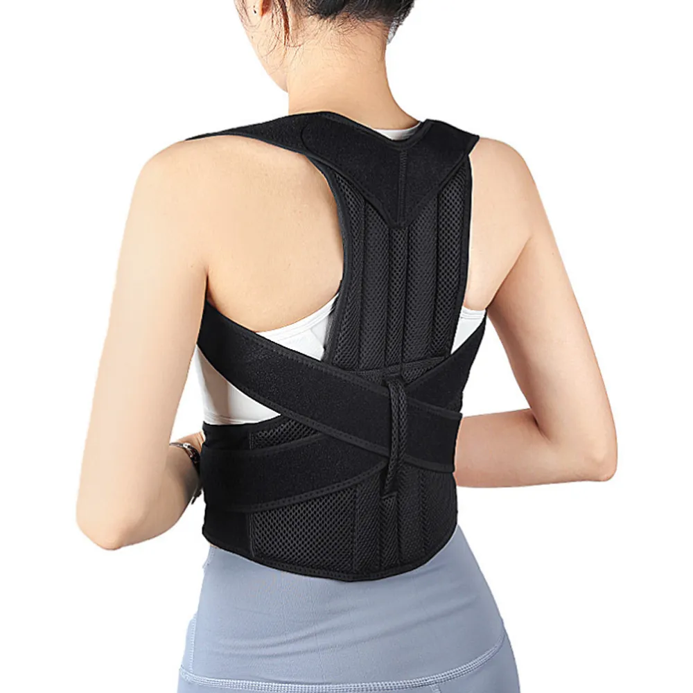 兒童駝背坐姿矯正器糾正男女學生隱形背部矯姿帶防駝背神器 歷史價格詳細信息