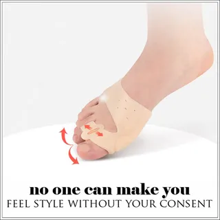 拇指外翻雙孔腳趾分趾器-2雙.拇指外翻矯正器 矽膠腳趾套 夾趾墊 矽膠腳趾環 拇趾間隔環 歷史價格詳細信息