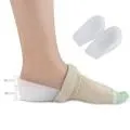 (杰恆)los0765口PE骨袋包裝前腳掌足尖防磨半碼墊隱形襪記憶海綿 歷史價格詳細信息
