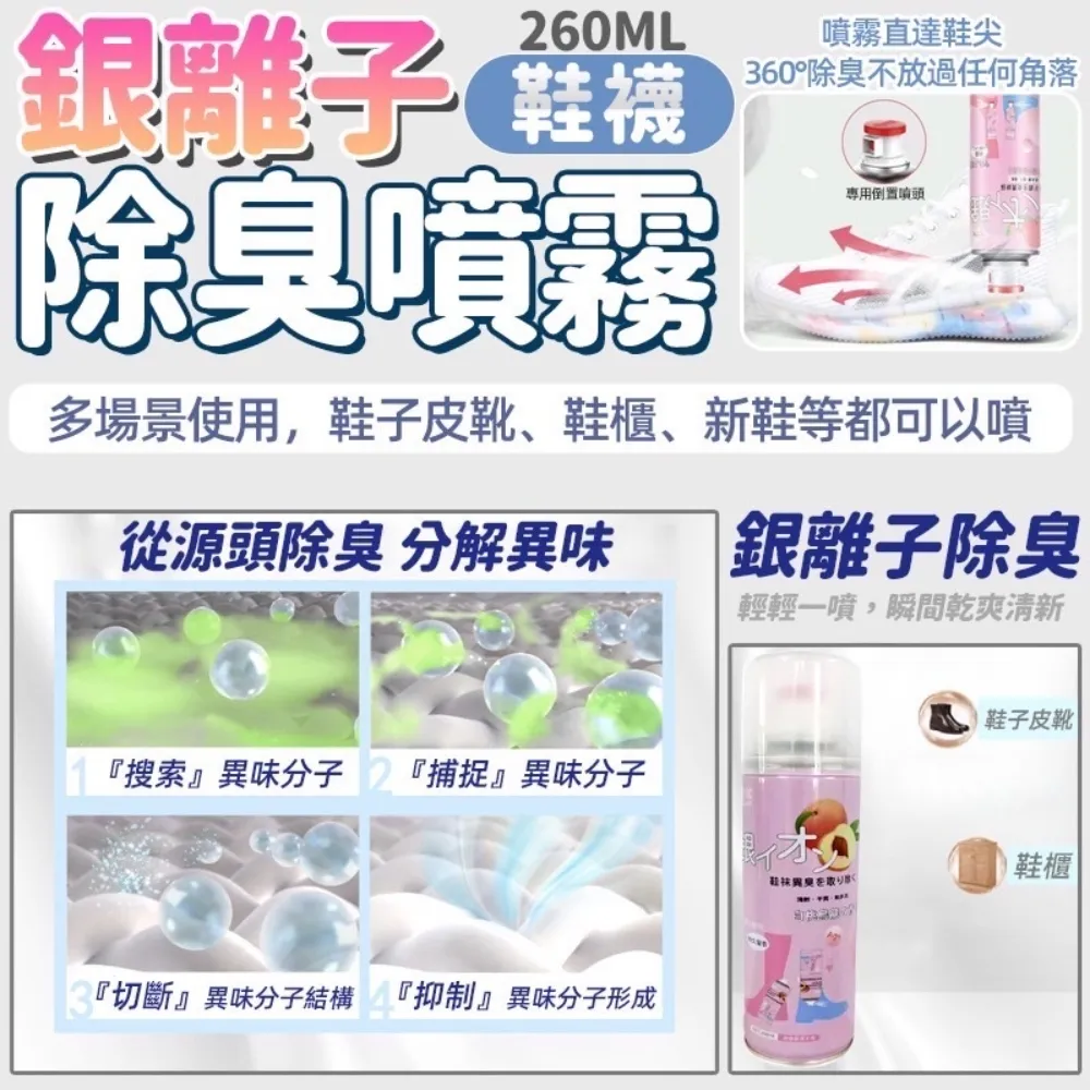 銀離子鞋襪除臭噴霧-3入 歷史價格詳細信息