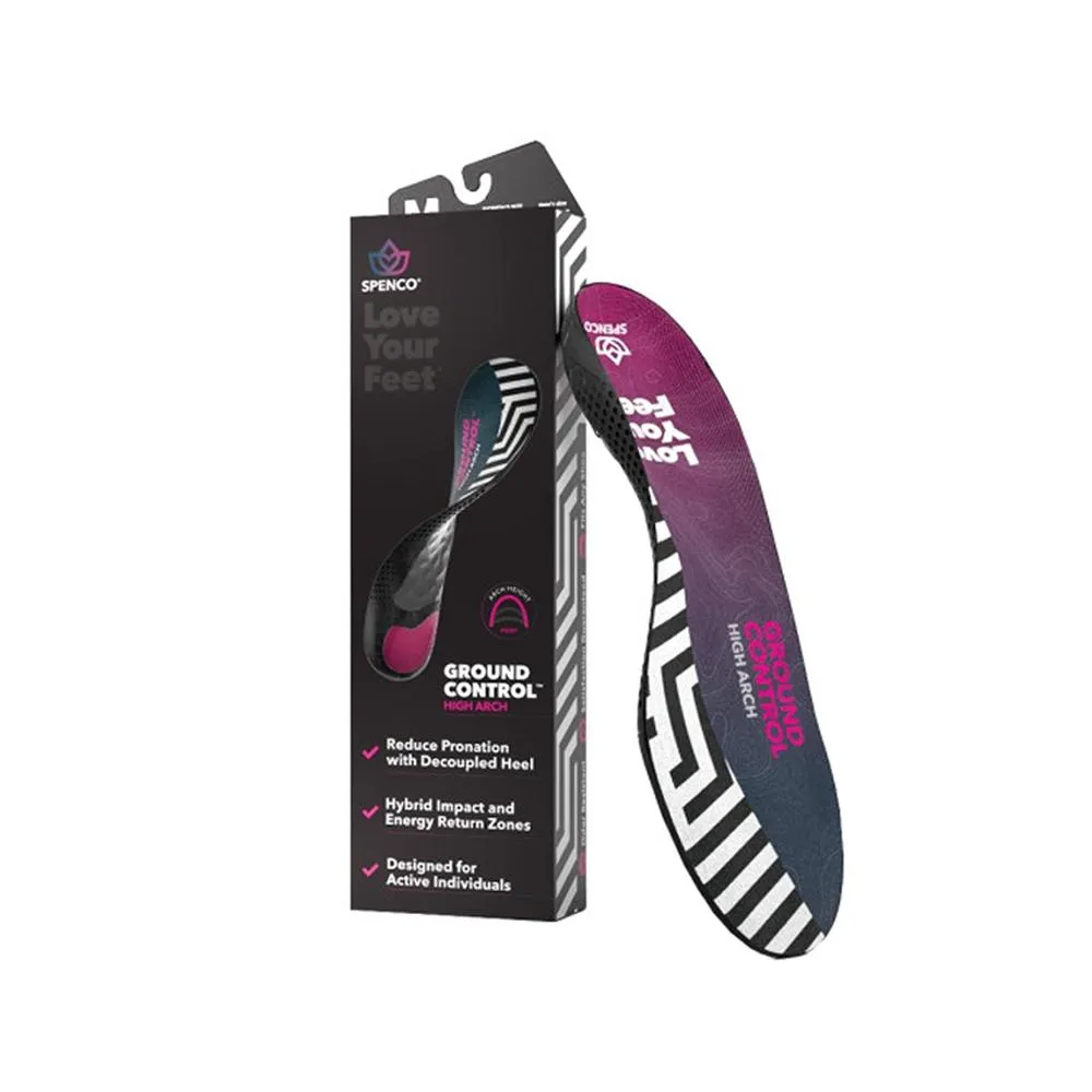 Spenco 思奔科 高足弓減壓鞋墊 Ground Control 男女款 避震型 鞋墊 運動鞋墊  SP21784 歷史價格詳細信息