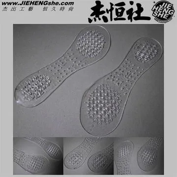 JHS杰恆社鞋墊款107舒適女對一高跟鞋硅膠足弓墊七分墊減震防痛防滑調碼一對 歷史價格詳細信息