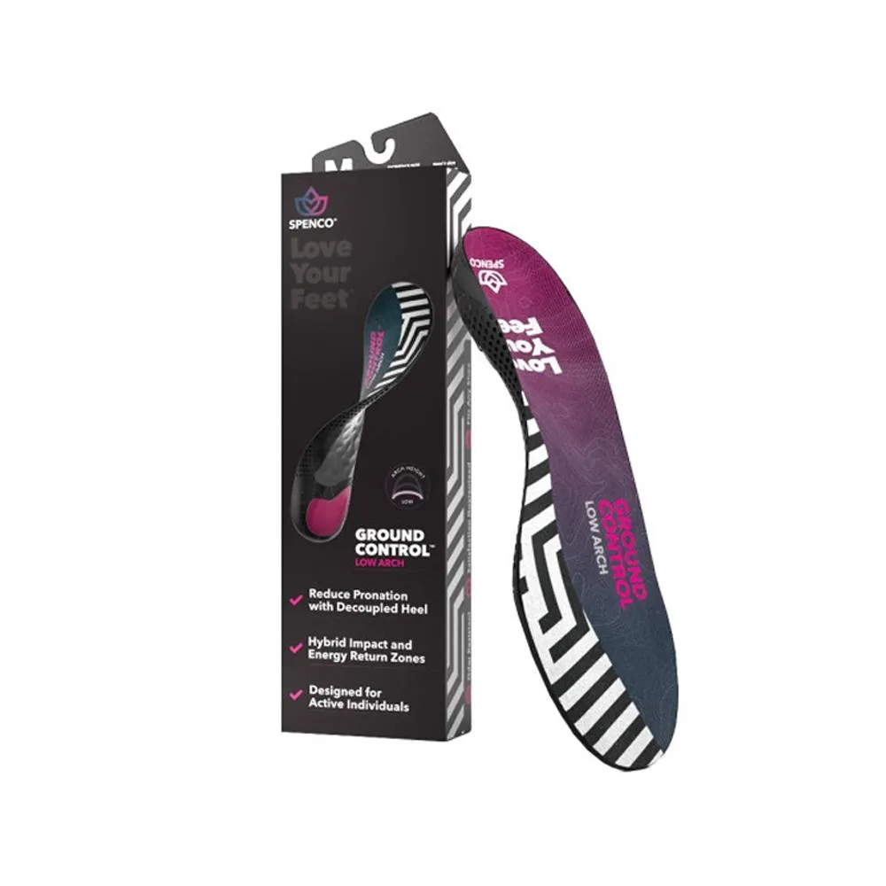 Spenco 思奔科 高足弓減壓鞋墊 Ground Control 男女款 避震型 鞋墊 運動鞋墊  SP21784 歷史價格詳細信息