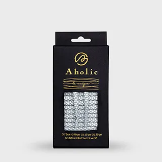 Aholic 3M反光扁鞋帶 - 海軍藍蛇紋 歷史價格詳細信息