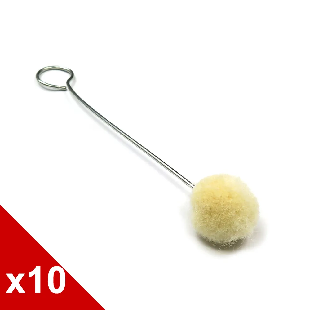 糊塗鞋匠 優質鞋材 P116 羊毛刷 10支 羊毛球刷 歷史價格詳細信息